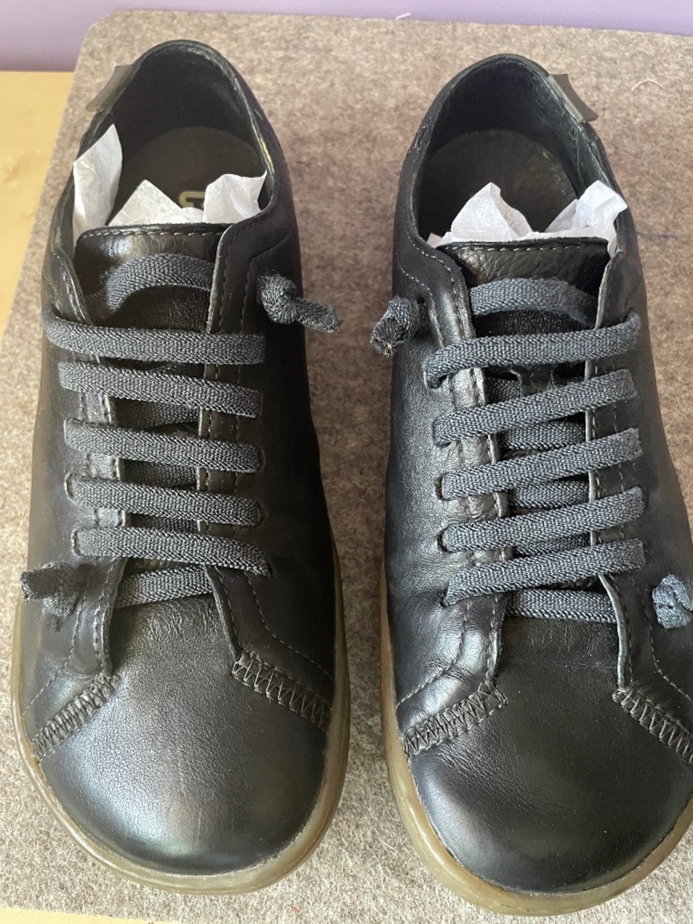 Women’s Camper Peu leather shoes
